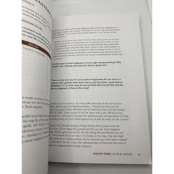 Ephesians: Bible Study Book with Video Access : A Study of Faith and Practice - Picture 5 of 11